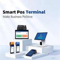 Terminal de point de vente portable TMS-MDM gratuit avec Bluetooth, écran multi-touch 5,5 pouces, Android 13 et imprimante thermique pour restaurants, loteries et taxes