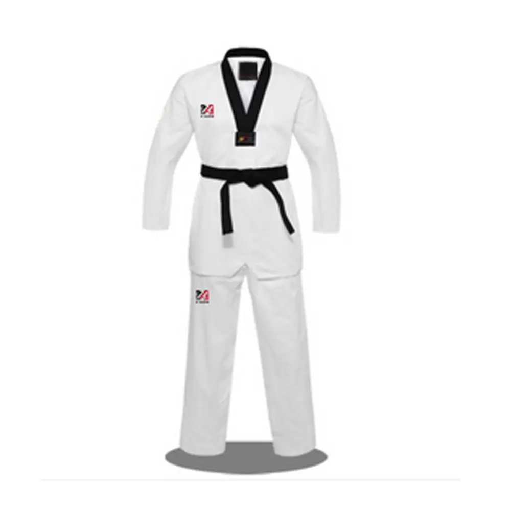 Factory Wholesale Custom Logo WTF Approved ITF Dobok Adults Kids Taekwondo Uniform