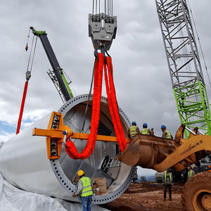 片足調節可能なリフティングスリング合金チェーンとポリエステルウェビングで持ち運びが容易 - Product Image 6