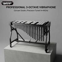 Professional Concert Vibraphone DFV-F37 3 Octave F3-F6 with Reddish Brown Frame