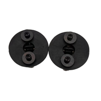 Accessoires de batterie : Lugs de batterie en alliage de zinc chromé moulé sous pression pour caisse claire, tom, grosse caisse