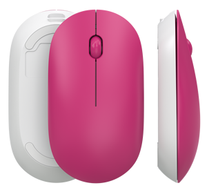 Xách Tay Siêu Mỏng 2.4Ghz Không Dây Có Thể Sạc Lại Chuột Không Ồn Ào Theo Dõi Laser Mini Phong Cách Với USB Receiver - Product Image 5