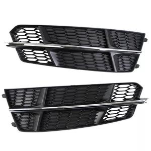 Biseles para Faros Antiniebla Audi A6 C7 S Line, ABS, 2016-2018, Cubierta Decorativa para Parrilla Delantera, Par - Product Image 2