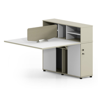 Prix d'usine cloison modulaire commerciale Mobilier de bureau de direction de luxe moderne Postes de travail de bureau