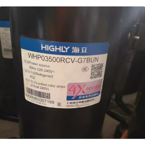Compresor de Refrigeración de Alto Rendimiento WHP01900BSV-H6AU R134a 50Hz 220-240V RoHS - Product Image 3