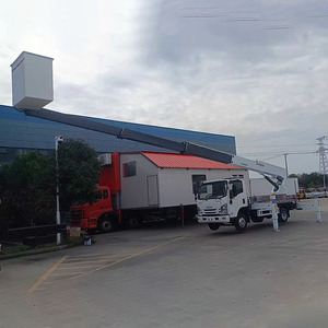 Camion Isuzu 4x2 Diesel <span class=keywords><strong>120</strong></span> CV 45KV con Piattaforma Aerea Isolata Montata Frontalmente, Altezza Massima di Lavoro <span class=keywords><strong>23</strong></span> Metri - Product Image 4