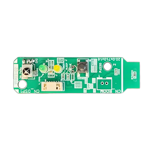 Daikin M1903-02 Air Conditioner Remote Control Infrared Receiver Button Board Indicator Light Board Green 90x60x22mm 50g Box