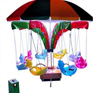 Hot Sale <b>Amusement</b> Park Ride Horse Merry Go Round Kids Cradle Swing Musical Carousel Electric Baby Swing for Sale Arcade <b>Machine</b> - Product Image 2