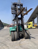 Chariot élévateur Mitsubishi de 15 tonnes, puissant, robuste, finement conçu, durable et facile à utiliser