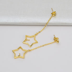 Base para Pendientes de Plata S925 con Forma de Luna y Perla, Accesorios para Joyería DIY, 1386 - Product Image 4