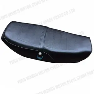 <span class=keywords><strong>AX100</strong></span>-funda de asiento para motocicleta, cubierta de asiento de cuero negro para moto, cojín para Scooter - Product Image 1