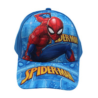 Gorra de Béisbol de 6 Paneles con Estampado de Anime para Niños, 100% Poliéster, para las Cuatro Estaciones, para Niños
