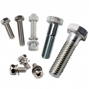 Pernos Hexagonales de Alta Resistencia <span class=keywords><strong>DIN931</strong></span> Galvanizados por Inmersión en Caliente, 50 mm, Material de Acero Inoxidable, Carbono, Cobre y Aluminio, Tamaños M3-M16, Cuadrados - Product Image 1