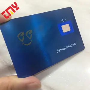 Wholesale China Supplier Stainless Steel Printed Sublimation Metal NFC Business Card