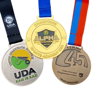 Medaglia 3D in Smalto Duro per Arti Marziali, in Lega di Zinco, Premio per Tornei di Taekwondo, Distintivo Personalizzato per Club - Product Image 2