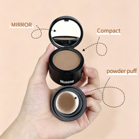 Kit Penutup Uban Rambut Pria 20 Warna Tahan Air, Serat Penambah Volume Rambut Instan, Vegan, Ukuran Perjalanan, Set OEM