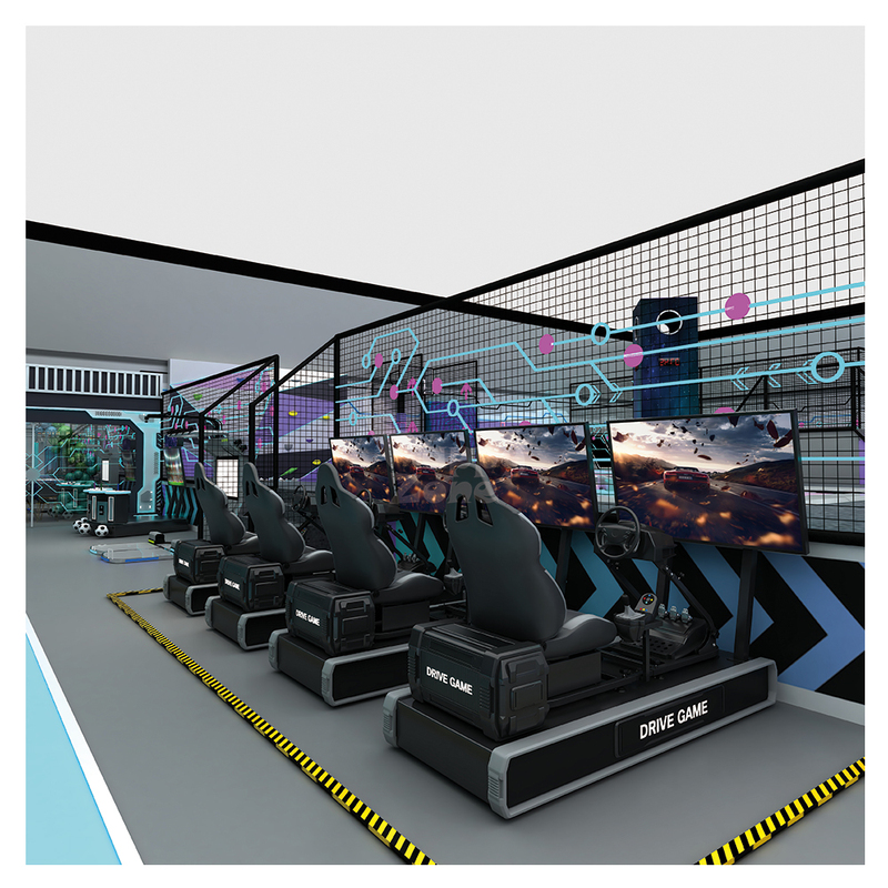 2025 Custom Futuristic Indoor Playground Adventure