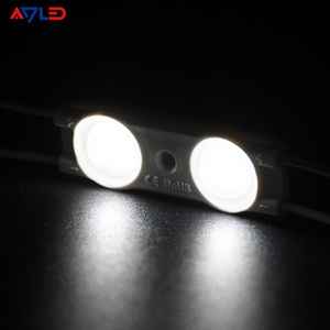 โมดูลไฟ LED แบบฉีด DC12V 0.96W 2Leds SMD2835 พร้อมเลนส์ โมดูลไฟ LED อะลูมิเนียม สำหรับใช้งานภายนอกอาคาร ไฟส่องสว่างสูง สำหรับป้ายตัวอักษร ไฟแบ็คไลท์ - Product Image 3