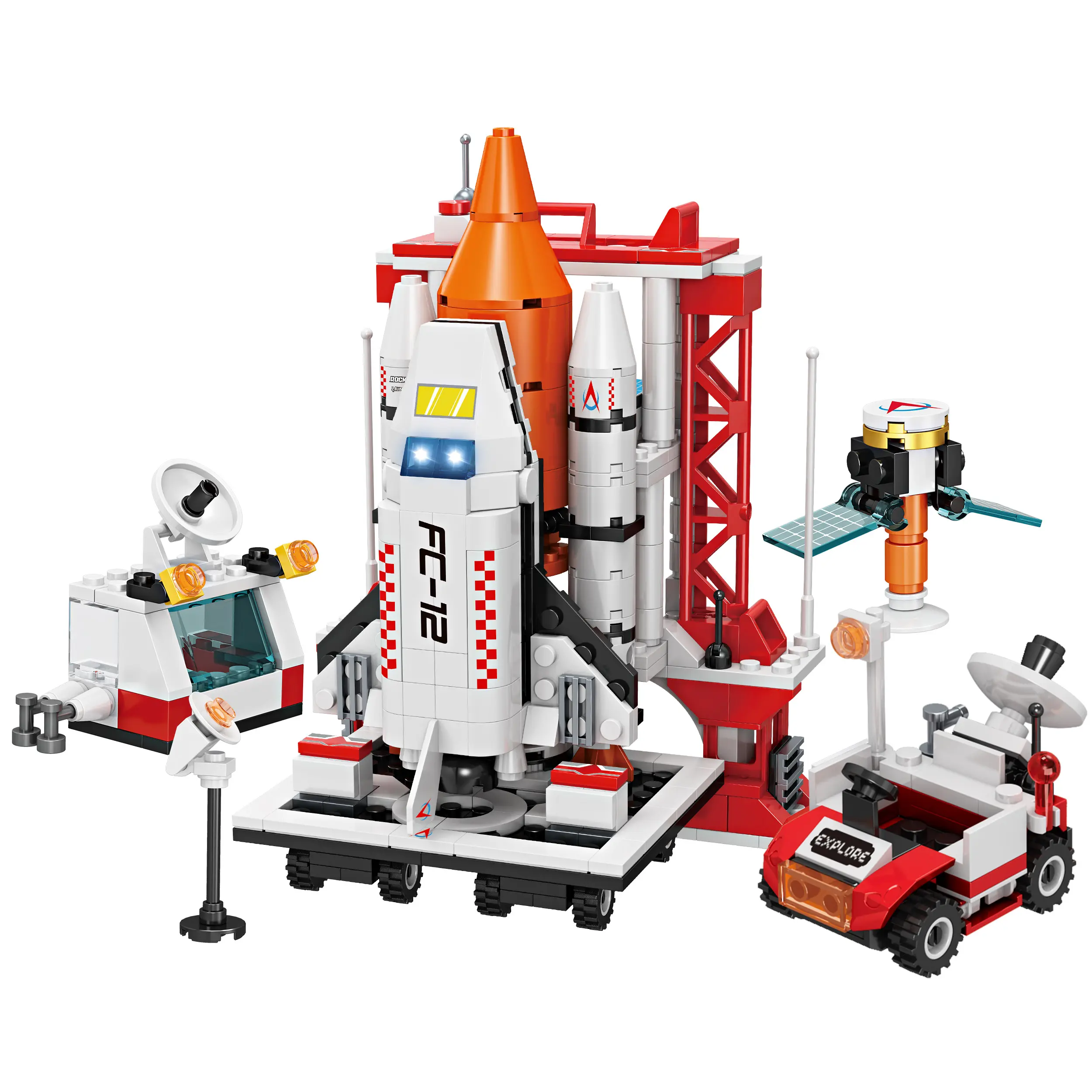 Factory Direct Sales Mini Space Shuttle Model Assembled Building Block Set