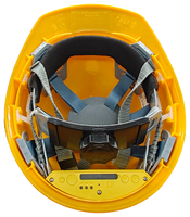 Casco de Seguridad Inteligente OEM para Trabajadores de la Construcción con Rastreo GPRS, Alarma Impermeable y Material Plástico