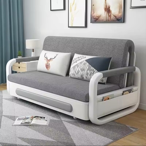 <strong>Cheapest</strong> Price <strong>Sofa</strong>-bed,Sleeper <strong>Sofa</strong> With Fabric Metal Legs for Living Room Bedroom Small Apartment Manufacturer - Product Image 2