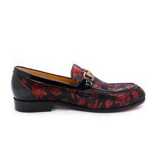 새로운 스타일 수제 정품 가죽 캐주얼 디자인 남성 슬라이드 슬리퍼 드레스 신발 매일 산책 패션 남성 신발 - Product Image 3