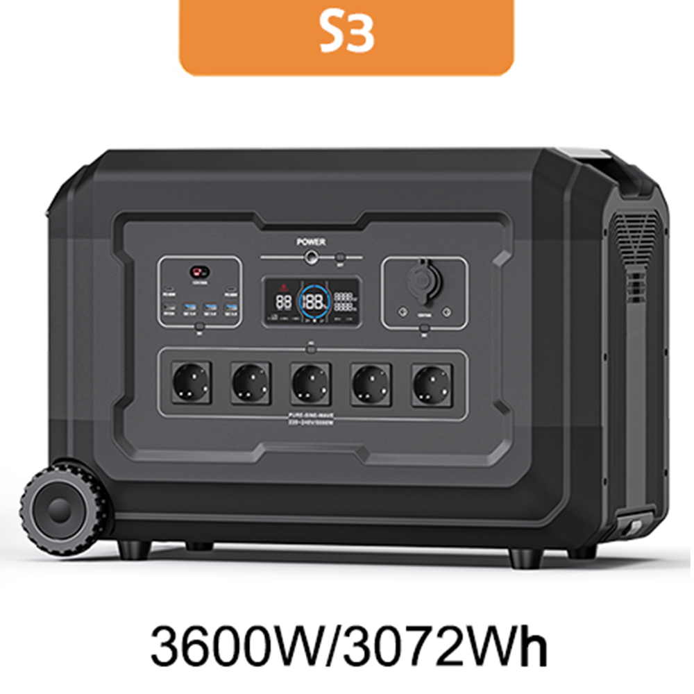 3600 W/3072 Wh