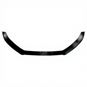 Nuovo rilascio del labbro anteriore Splitter in plastica in fibra di carbonio 3 parti del labbro del paraurti anteriore per <span class=keywords><strong>AUDI</strong></span> A4 B8 2009 2010 2011 2012 - Product Image 1