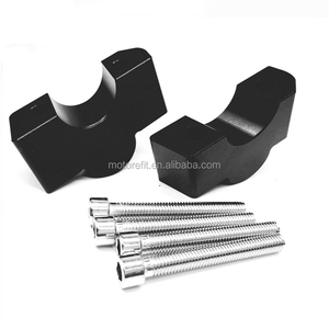 Motorefit Tay Lái Xe Máy Riser Up Back Di Chuyển Bộ Giá Đỡ Kẹp Cho KAWASAKI <span class=keywords><strong>Vulcan</strong></span> <span class=keywords><strong>S</strong></span> <span class=keywords><strong>650</strong></span> VN650 2015-2019 - Product Image 6