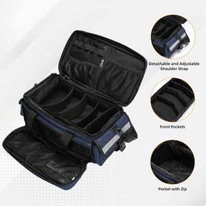 Échantillon gratuit, trousse de premiers soins médicale d'urgence, personnalisée, vide, durable, portable, grande capacité, avec fermeture éclair - Product Image 3