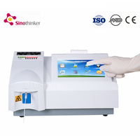Analyseur de biochimie semi-automatique pour usage vétérinaire (chiens et chats), analyseur de chimie semi-automatique portable réutilisable Sinothinker
