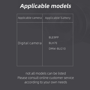 DMW-BLG10 blg10e pin sạc DMW-BTC9 sạc cho Lumix DMC- GX7 gf6 GF3 GF5 s6k gx85 GK máy ảnh - Product Image 4