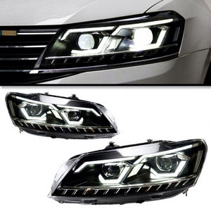 Applicable for 11-16 B7 Car Styling <b>LED</b> <b>Headlights</b> DRL Hidden 12v 55w Enhanced Visibility Brighter <b>LED</b> Lights Ensure Safer Drivi - Product Image 2