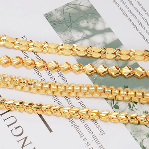 JXX braccialetti in <span class=keywords><strong>oro</strong></span> placcato all'ingrosso da donna <span class=keywords><strong>bracciale</strong></span> <span class=keywords><strong>24k</strong></span> per bracciali in rame braccialetto da donna placcato in <span class=keywords><strong>oro</strong></span> <span class=keywords><strong>24k</strong></span> braccialetto - Product Image 6