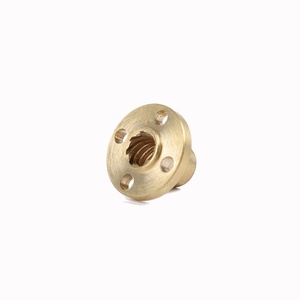 T10 T12 T16 T22 écrou de vis trapézoïdale de haute précision écrou de vis de plomb en <span class=keywords><strong>Bronze</strong></span> pour Machine CNC - Product Image 3