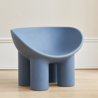 Chaise d'extérieur moderne nordique en plastique jaune pour enfants et adultes, motif éléphant confettis, modèle 2026, vente chaude
