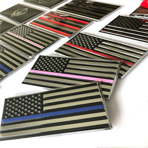 Autocollants personnalisés 3d logo voiture emblème USA Américain Angleterre Italie <span class=keywords><strong>France</strong></span> Drapeau National autocollants voiture - Product Image 1