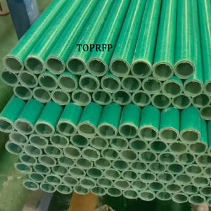 Tubo hueco de fibra de vidrio pultruido de alta resistencia para soporte de plantas con servicio de corte - Product Image 4