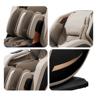 Fauteuil de massage moderne corps entier zéro gravité avec télécommande à écran tactile, pression d'air bien-être, fonction pliable - Export Chine