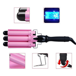 Bâton <span class=keywords><strong>de</strong></span> <span class=keywords><strong>curling</strong></span> à trois tubes attelle ondulée à l'eau tête <span class=keywords><strong>de</strong></span> curl d'oeuf grande perm <span class=keywords><strong>de</strong></span> <span class=keywords><strong>curling</strong></span> bâton <span class=keywords><strong>de</strong></span> <span class=keywords><strong>curling</strong></span> électrique fer à friser - Product Image 3