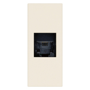 Rj11 6/4 Hemp Socket 5.2 X 4.3 X 5.6 Cm <b>Wall</b> <b>Mount</b> For <b>Telephone</b> Connection - Product Image 1