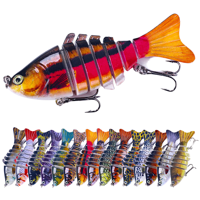 Spinning Fishing Lure Kit 12 5cm