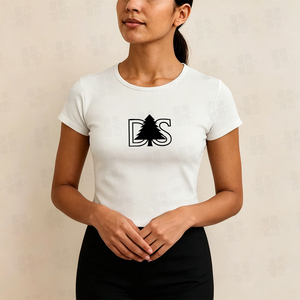 Camiseta Deportiva Transpirable de Verano de Alta Calidad, 97% Algodón, 3% Elastano, Estilo Básico Personalizado para Mujer, Corte Ajustado - Product Image 3