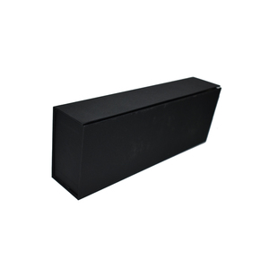 Custom Logo Thick Cardboard Rigid Black Folders Packaging Matt <b>Lamination</b> Recyclable Embossing Magnetic Flip for Perfume - Product Image 4