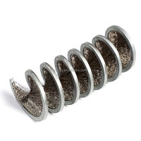 Brosse en spirale en nylon personnalisable OEM de qualité industrielle nettoyage de fil enroulé vers l'intérieur polissage détartrage prix d'usine