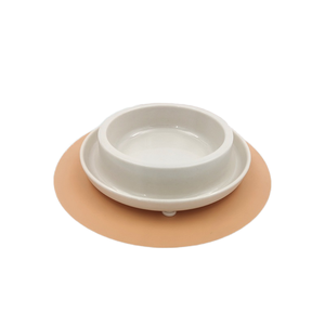 Processamento personalizado Único Anti-Knock Bamboo Fiber <span class=keywords><strong>Pet</strong></span> <span class=keywords><strong>Bowl</strong></span> Descartável Gato e Cachorro Tigela com Bacia de Alimentos para Beber - Product Image 2