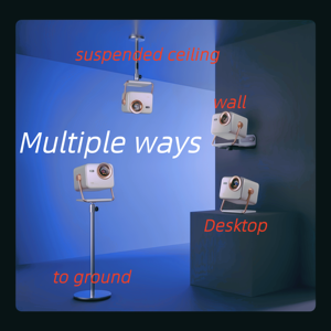 Di Động Di Động Chơi Game 3D Rạp Chiếu Phim Gia Đình Phòng Ngủ vidda M2 Prolossless Zoom Quang Học Siêu HD 4K Tri Màu Laser Chiếu - Product Image 5