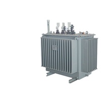 Transformador trifásico de alta tensión de 10KV, inmerso en aceite, con bobina de doble envoltura, 100-630KVA