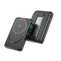 Support de charge magnétique double ligne en plastique certifié, 5-en-1, avec câble de données, charge ultra-rapide 22,5W, polymère