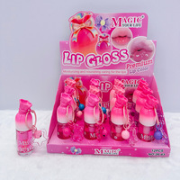 Gloss à lèvres MAGIC de haute qualité, mignon, hydratant, colorant, longue tenue, style porte-clés